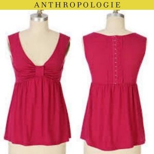 Deletta red corset top
